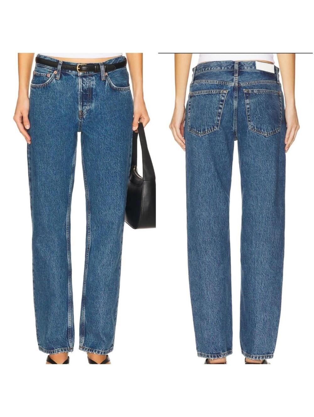 RE/DONE Originals "The Standard" Jeans in the wash "Blue Mere" Women's Size 27